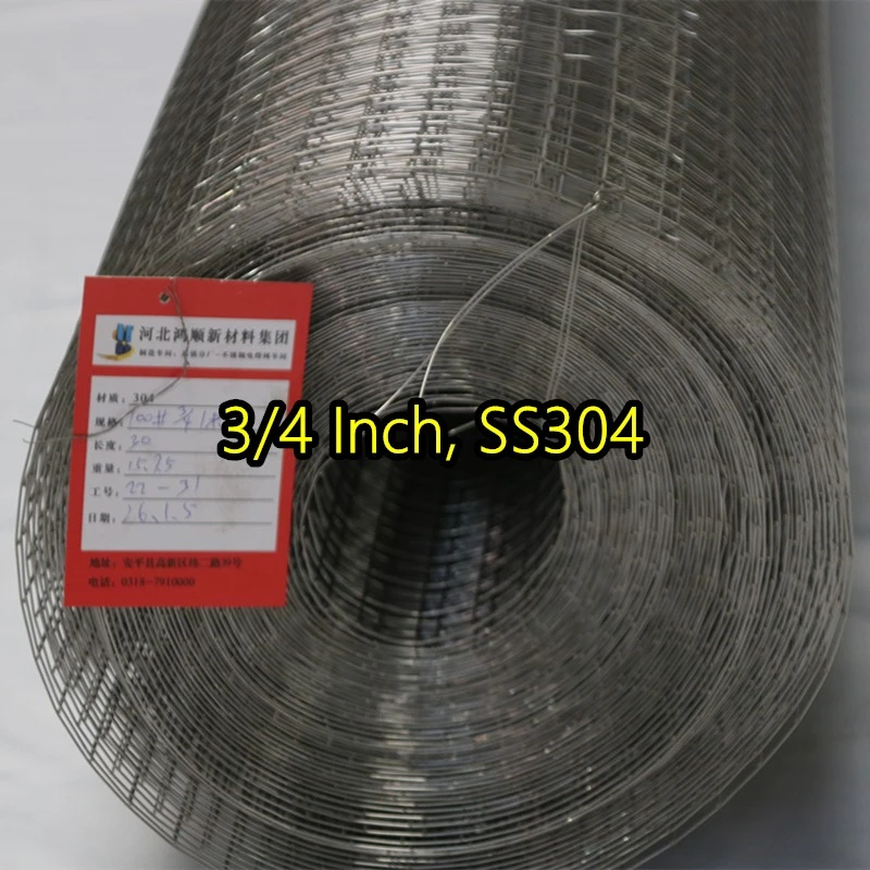 Lưới th&eacute;p h&agrave;n 3/4 inch SS304