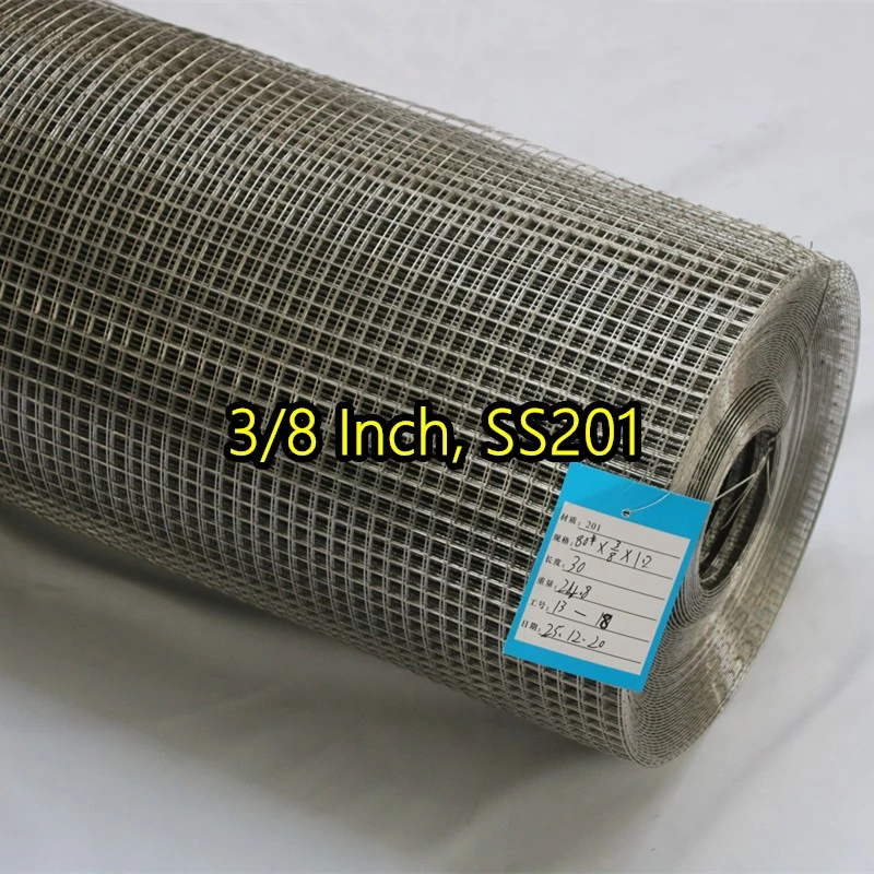 Lưới th&eacute;p h&agrave;n 3/8 inch SS201