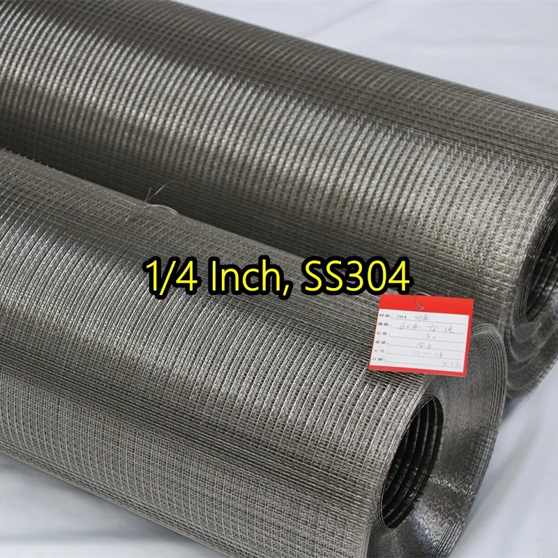 Lưới th&eacute;p h&agrave;n 1/4 inch SS304