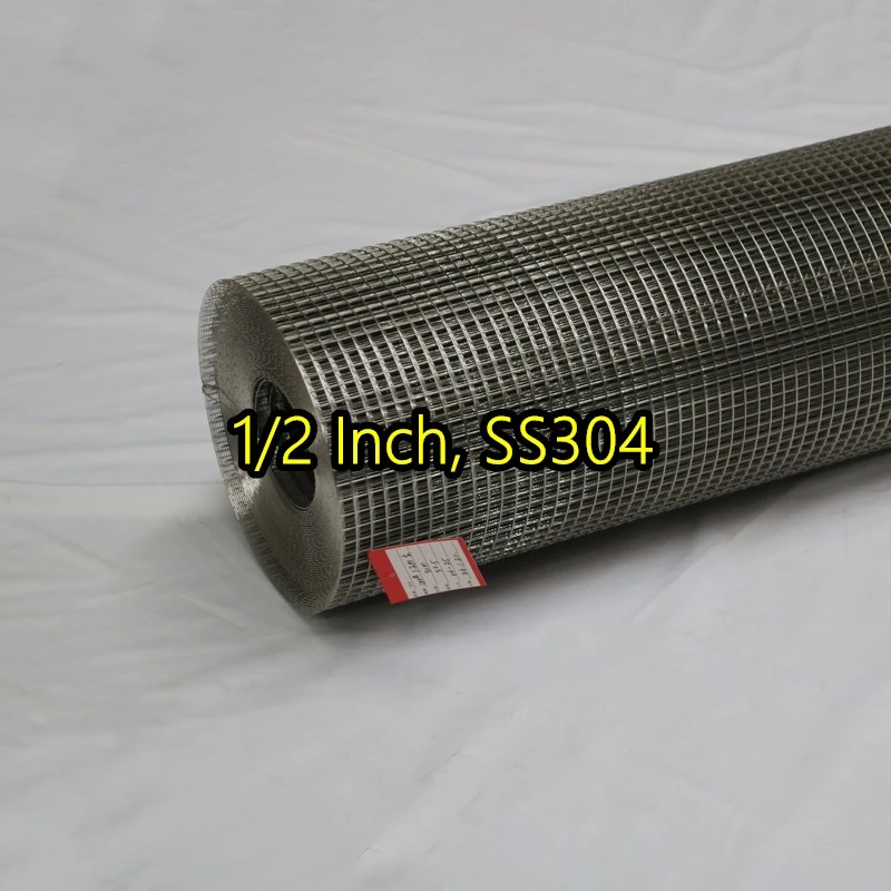 Lưới th&eacute;p h&agrave;n 1/2 inch SS304