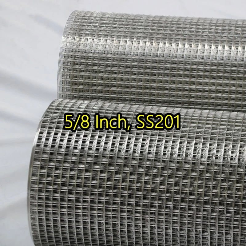 Lưới th&eacute;p h&agrave;n 5/8 inch SS201