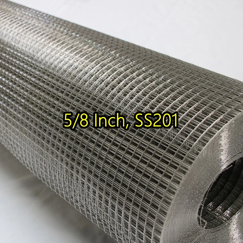 Lưới th&eacute;p h&agrave;n 5/8 inch SS201