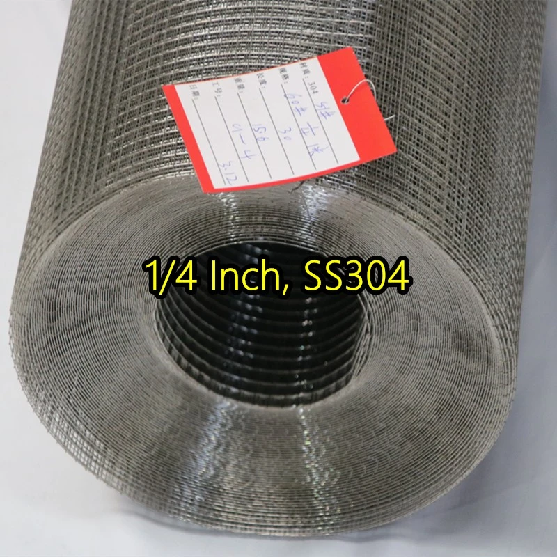 Lưới th&eacute;p h&agrave;n 1/4 inch SS304