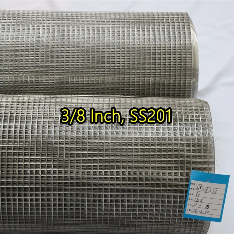 Lưới th&eacute;p h&agrave;n 3/8 inch SS201