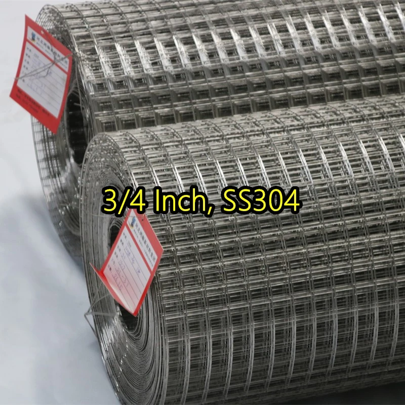 Lưới th&eacute;p h&agrave;n 3/4 inch SS304